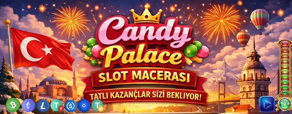 Candy Palace slot ana ekranı 2026