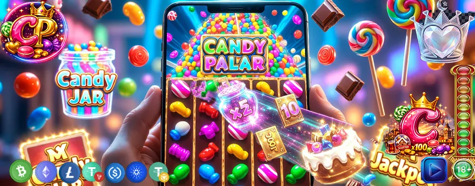 Mobil cihazda Candy Palace deneyimi